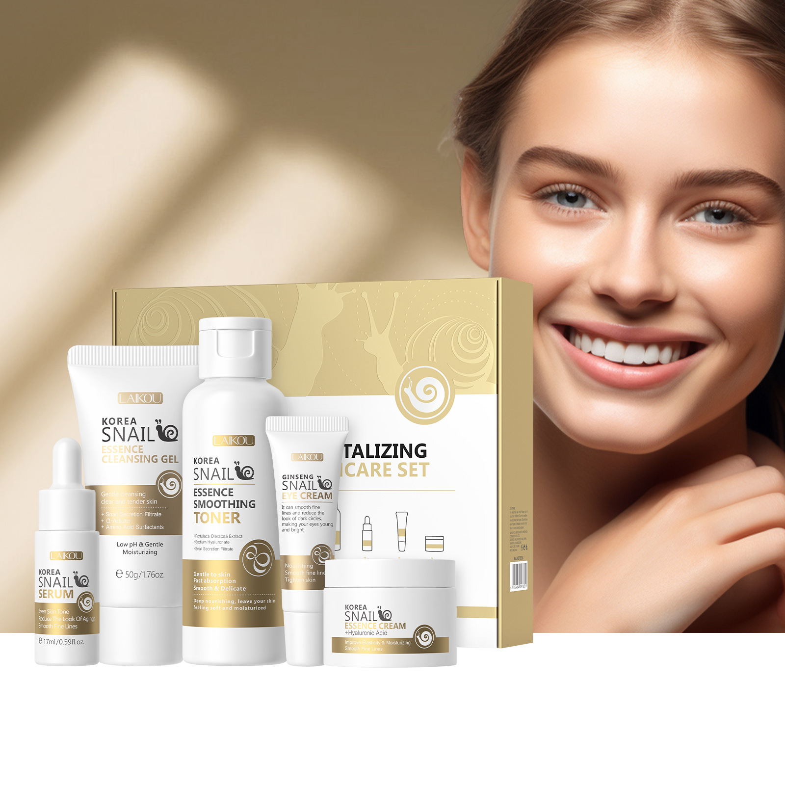 Skincare Collagen - Juego de cuidado de la piel