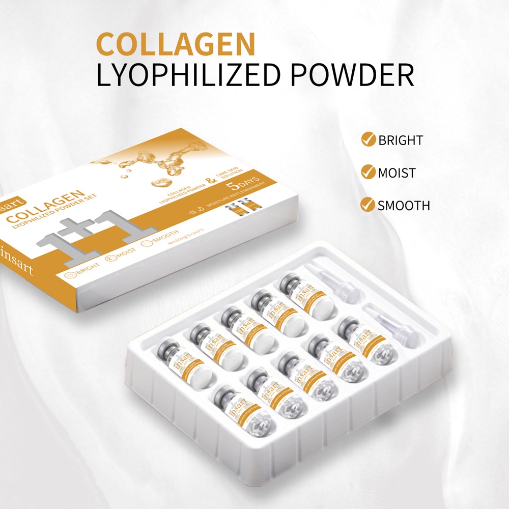 Skincare Collagen - 1 Caja/10 Piezas de Colágeno Liofilizado