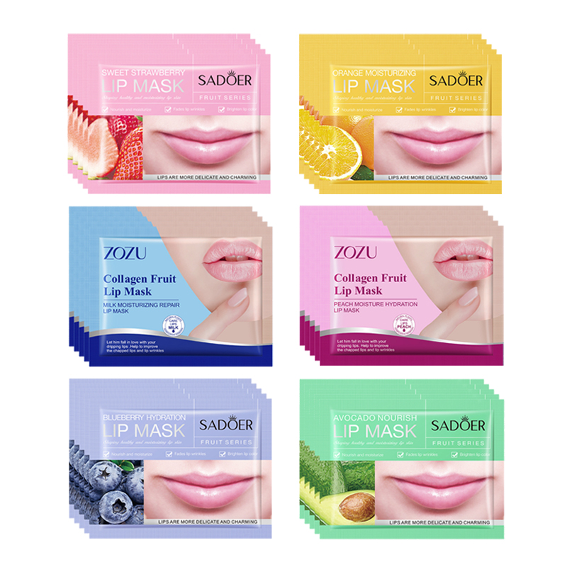 Skincare Collagen - 30 Uds. Mascarilla de frutas para
