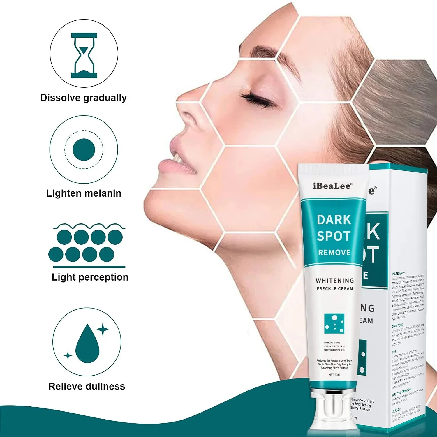 Crema facial iluminadora de Me - Skincare Niacinamide reseña y precio