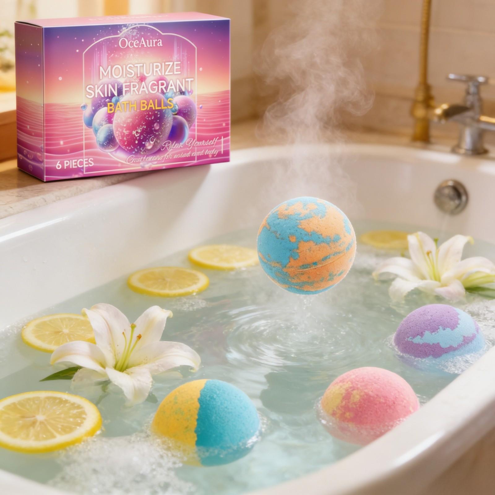 Bolas de Baño Efervescentes Oc - Skincare Natur E reseña y precio