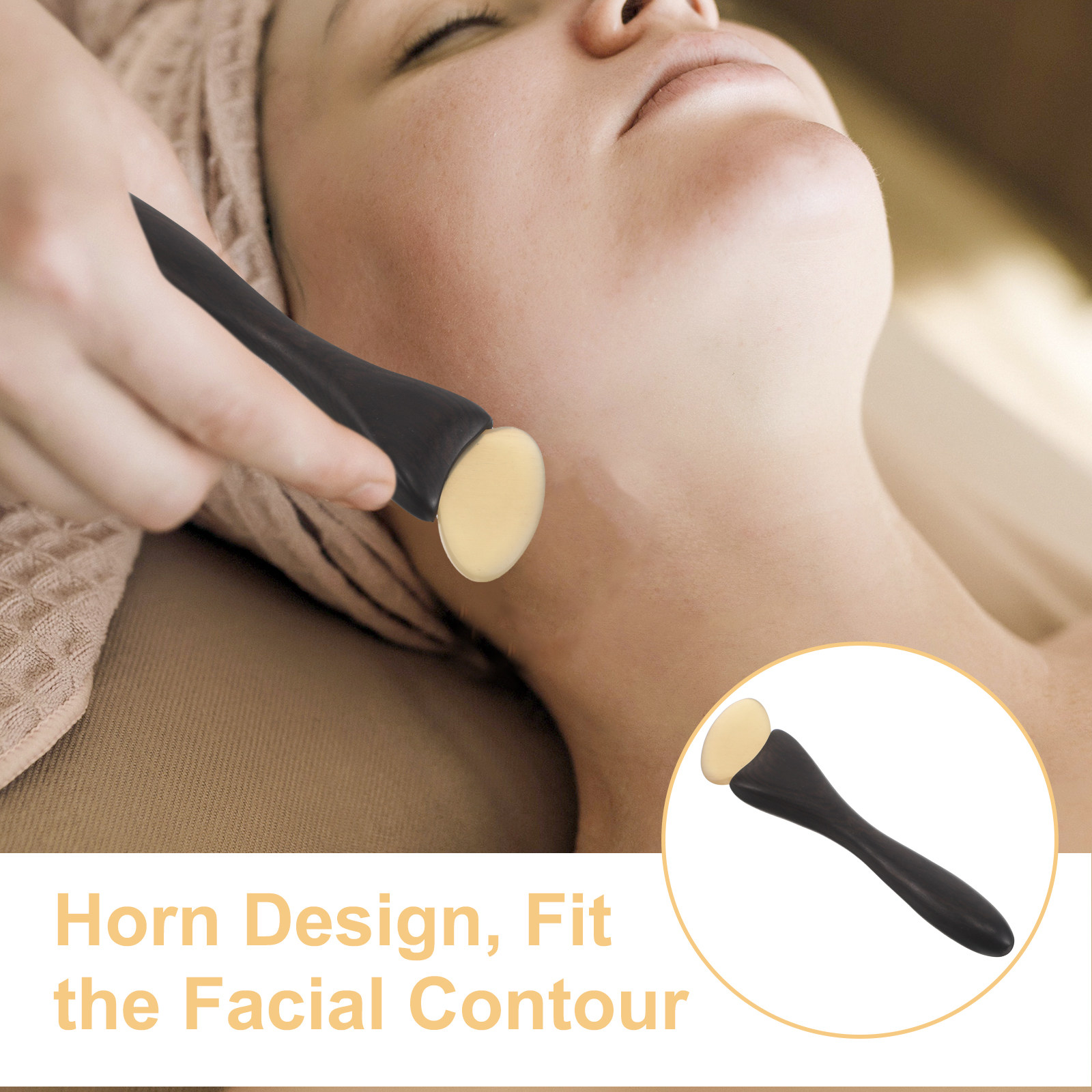 Masajeador Facial de Sándalo,  - Skincare Natur E reseña y precio