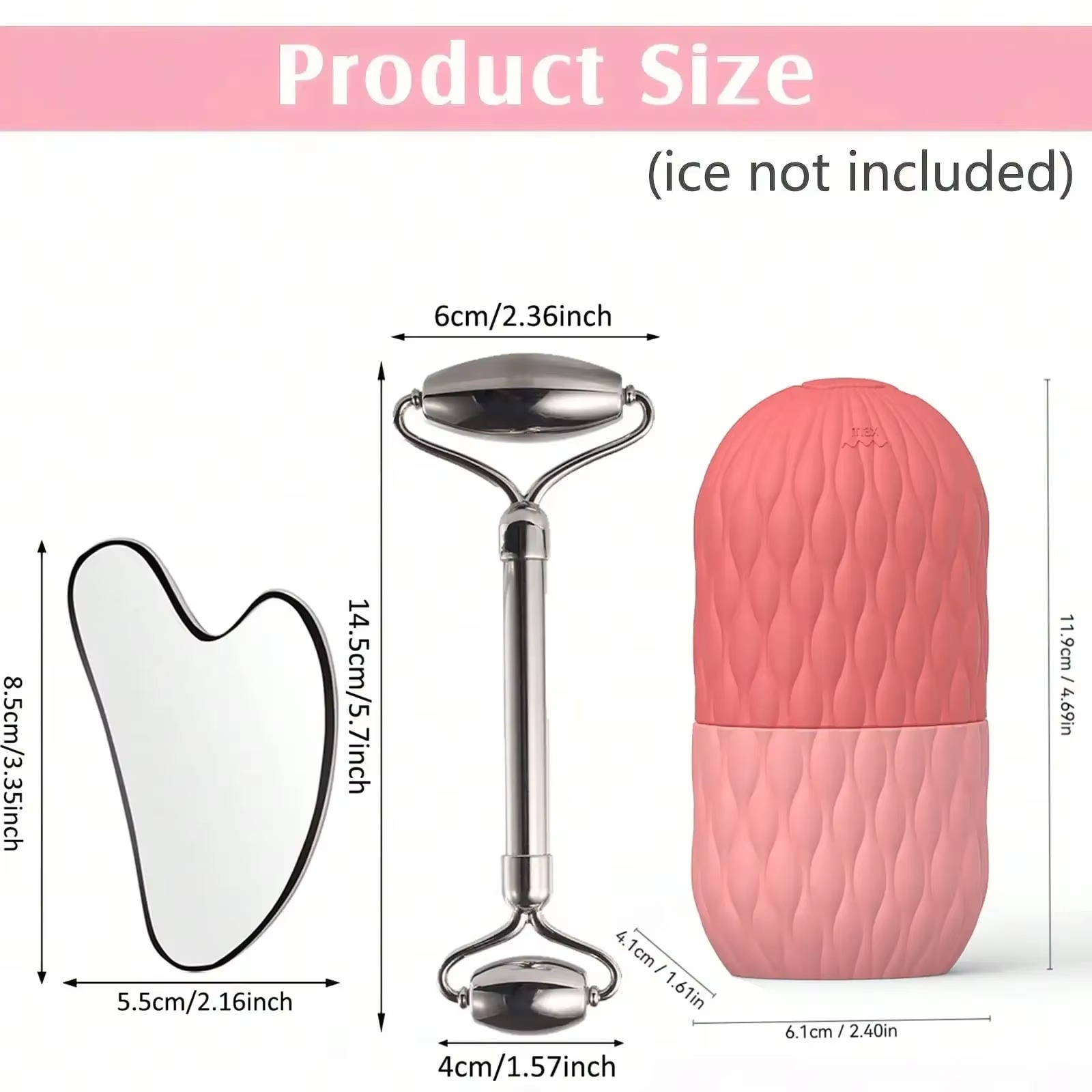 Rodillo de Hielo y Set de Gua  - Skincare Natur E reseña y precio