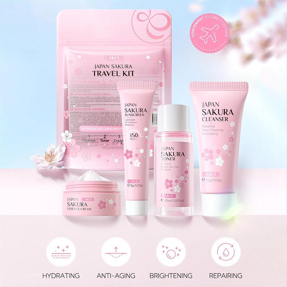 Sakura-Juego de cuidado de la  - Skincare Scora reseña y precio