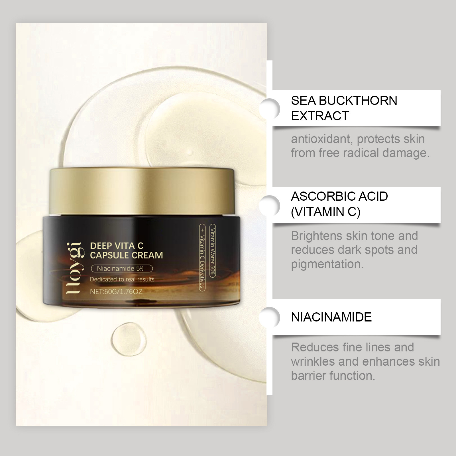 Crema de niacinamida que desva - Skincare Niacinamide reseña y precio