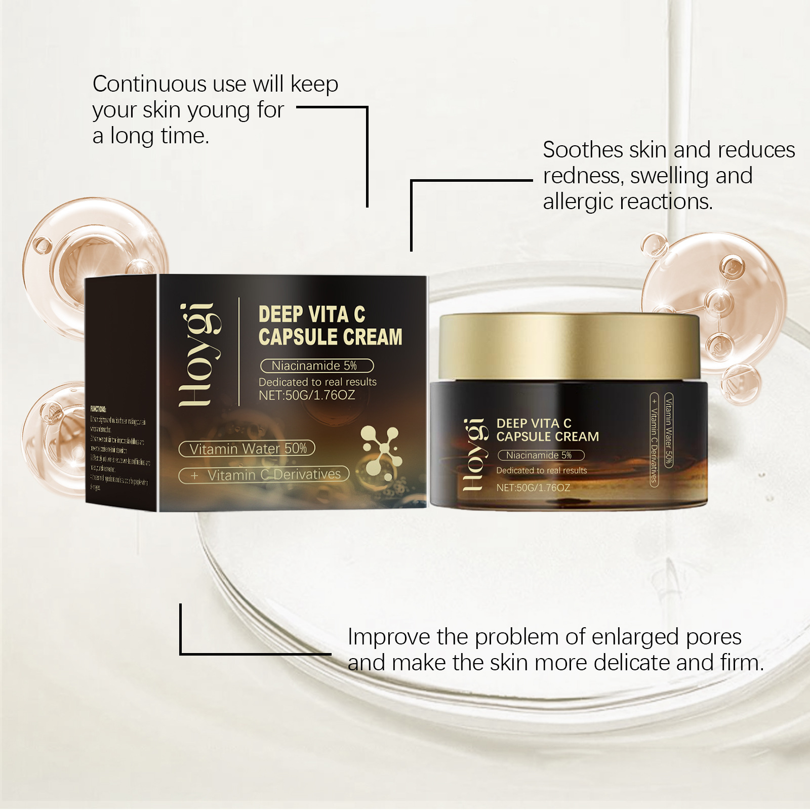 Crema de niacinamida que desva - Skincare Niacinamide reseña y precio
